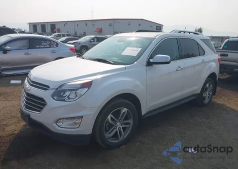 2016 Chevrolet Equinox Ltz из США, поврежденный, VIN 2GNFLGE30G6123447